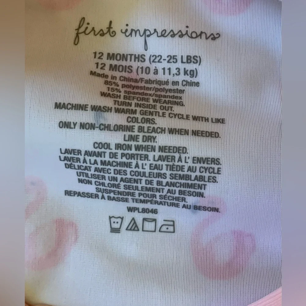 First Impressions Flamingo Swimsuit-12 Months-Swim Shirt Pink Ruffled Bottoms